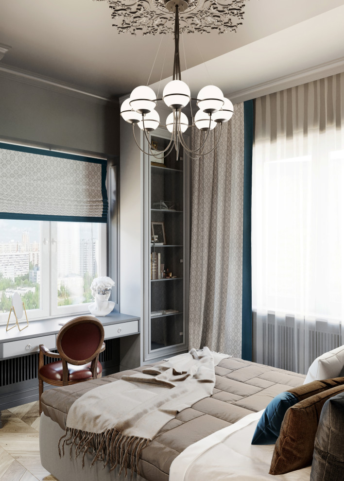 Проект квартиры в Сочи "Бантики & Косички"