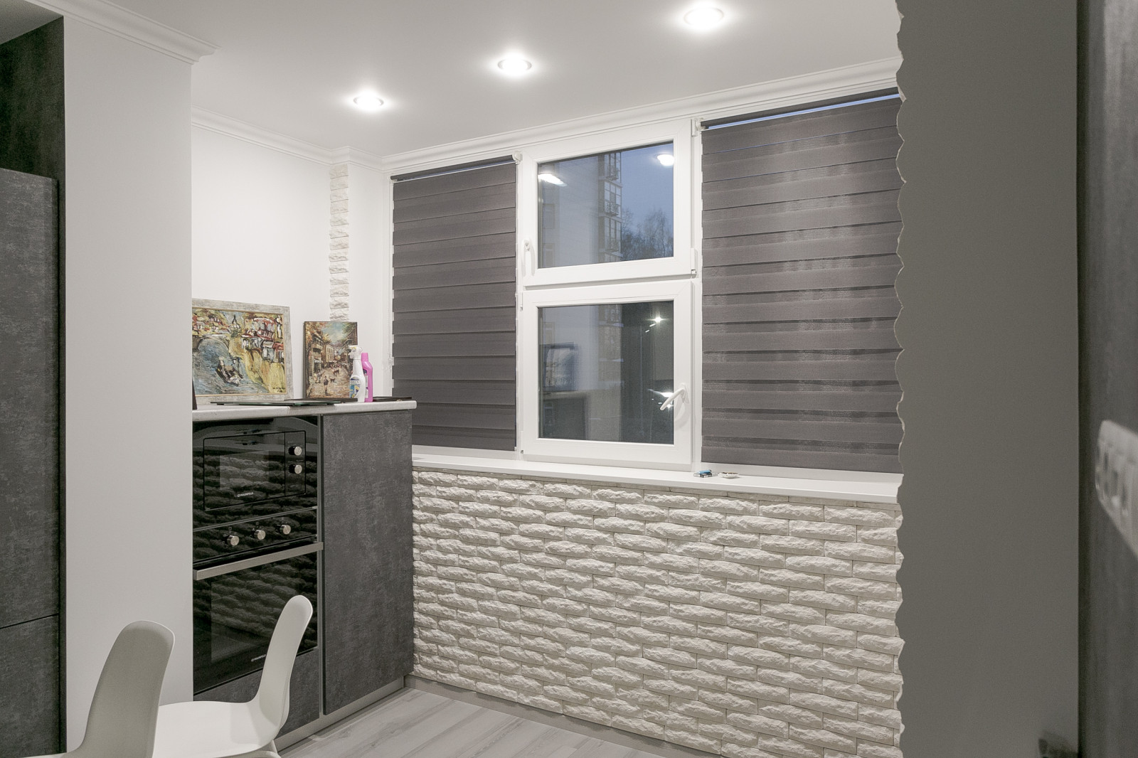 Кухня в квартире-студии