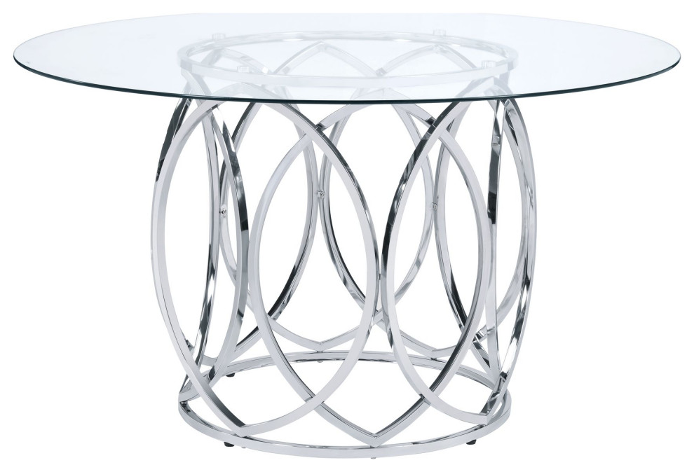 Picket House Furnishings Marcy Round Dining Table Contemporary