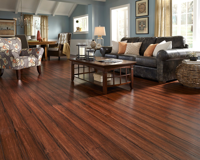 Morning Star Brushed Cinnamon Handsed Strand Bamboo