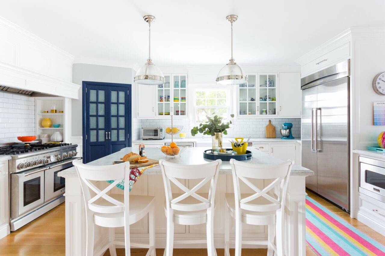 Vibrant and Cheerful Silver Lake Kitchen