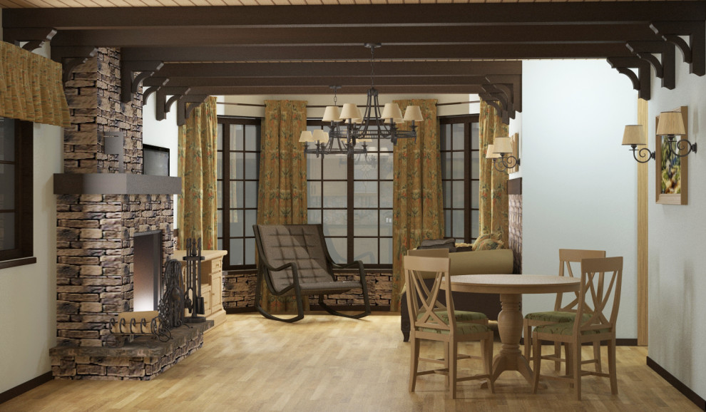 Проект дома с интерьером