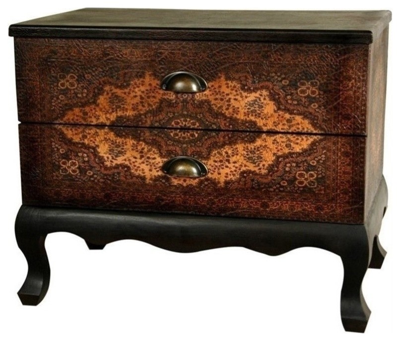 Olde-Worlde Euro Two Drawer Cabinet