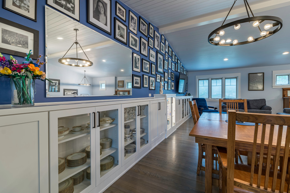 Blue Bliss Open Kitchen Reno