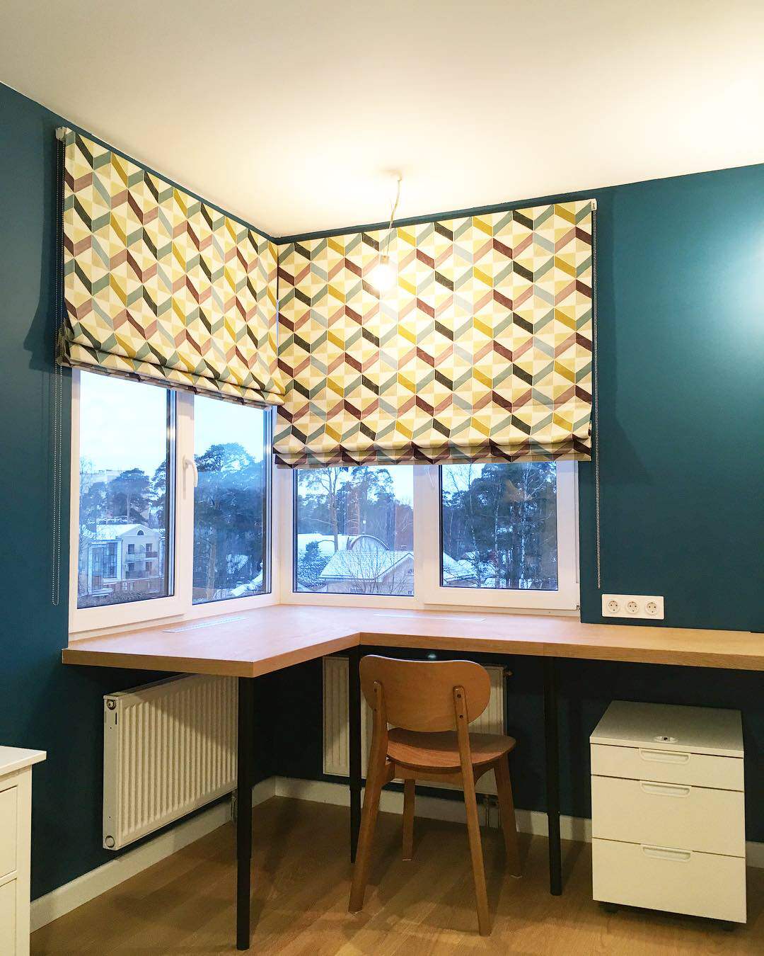 Бирюзовый кабинет