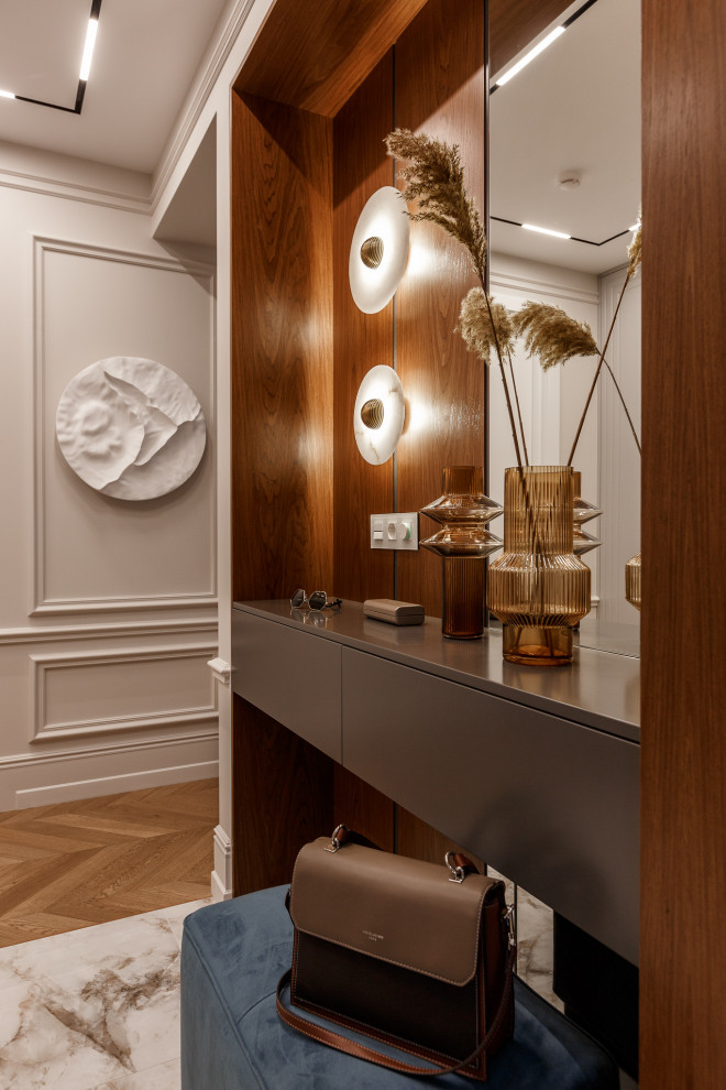 Реализованный дизайн проект квартиры в ЖК "Горный"