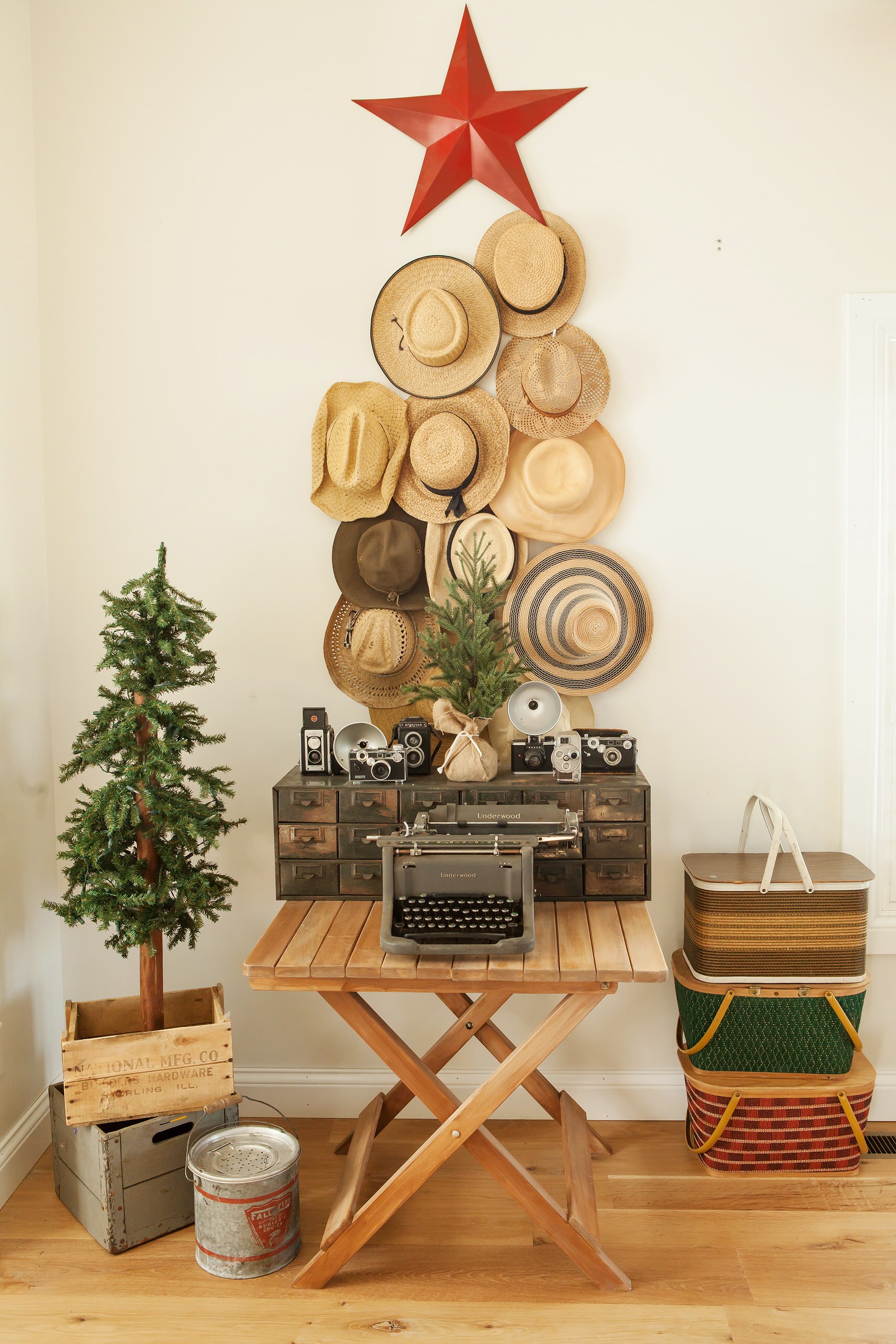 17 kreative Weihnachtsbaum-Alternativen