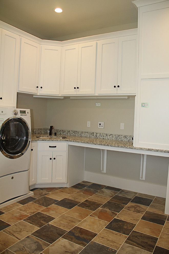 Inspiration for a transitional laundry room in Salt Lake City.