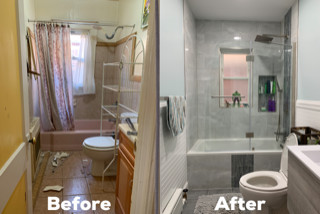 Kitchen and bathroom renovation in Elmhurst, Queens