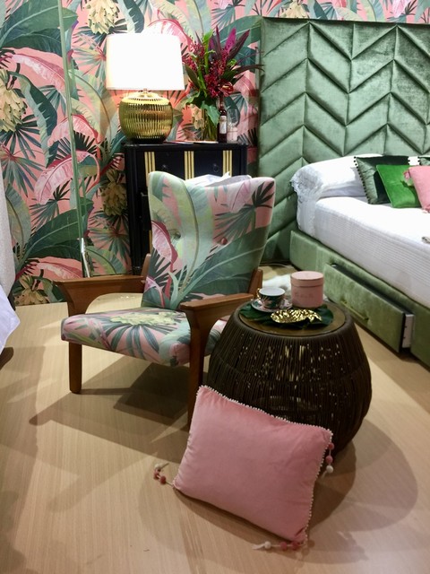Chairs eclectic-bedroom