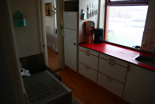 Nyt køkken i hus fra 40 erne. Badeværelse fra 40erne