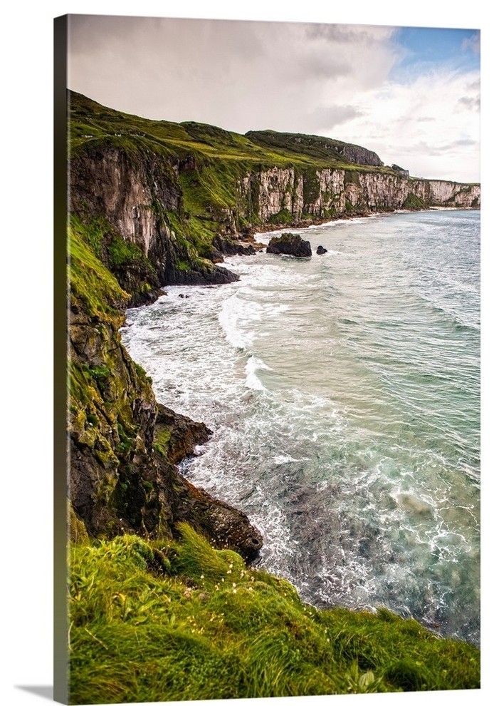 Cliffs of Moher, Ireland, UK - Veritcal Wrapped Canvas Art Print, 32"x48"x1.5"