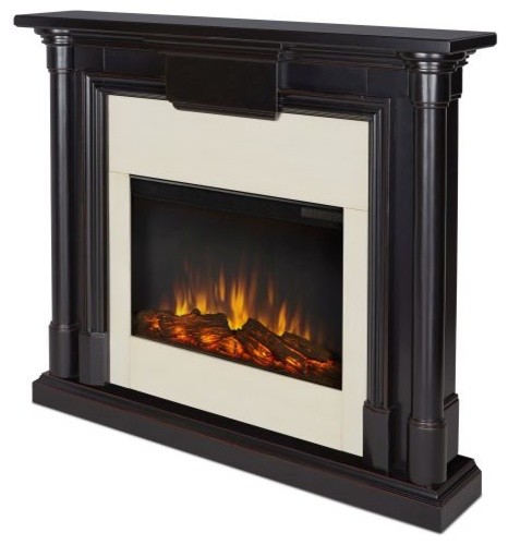 Real Flame - Maxwell Indoor Electric Fireplace, Blackwash & Reviews ... Real Flame - Maxwell Indoor Electric Fireplace, Blackwash & Reviews ...