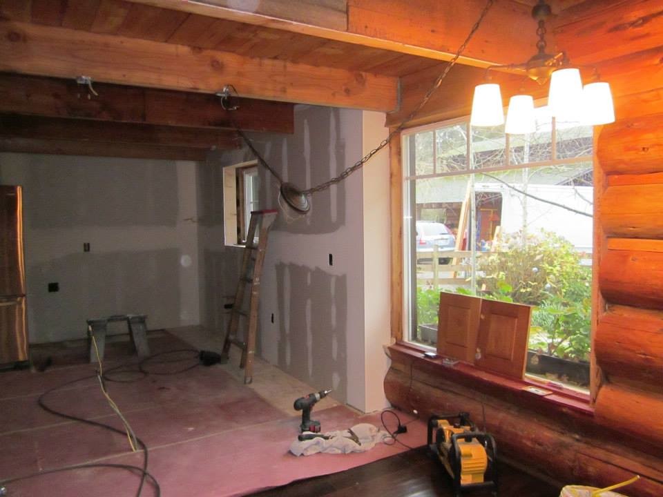 Moore Log Home Remodel