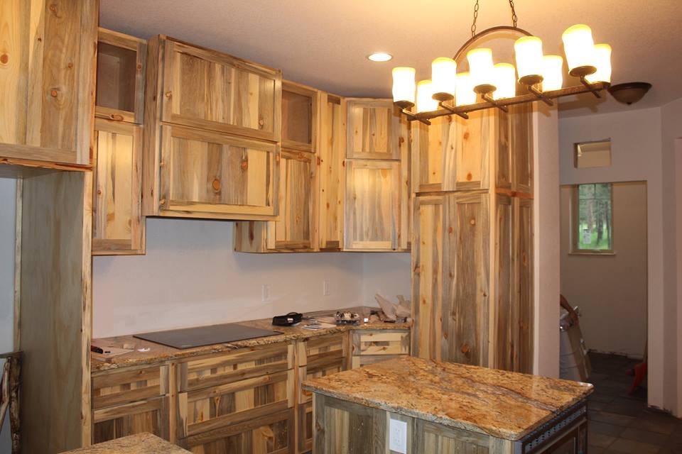 Home design - rustic home design idea in Denver