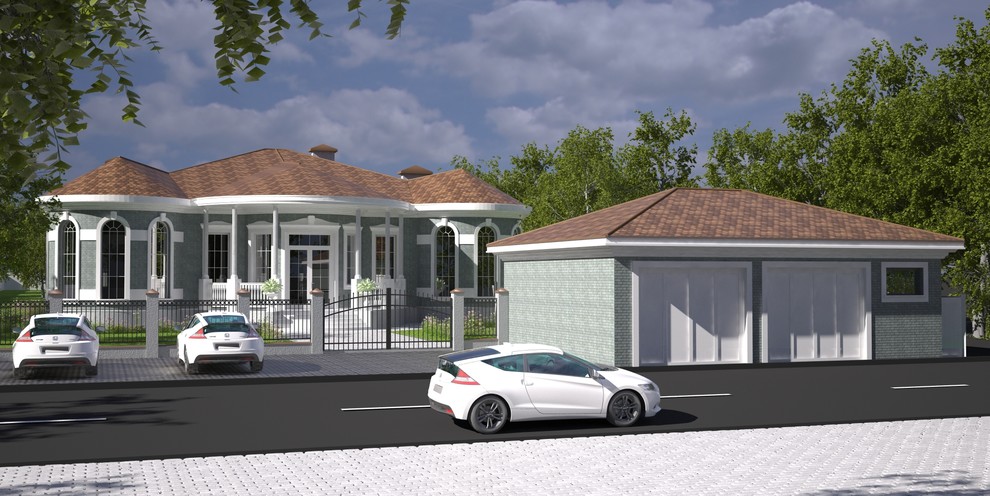 Эскизный проект частного дома