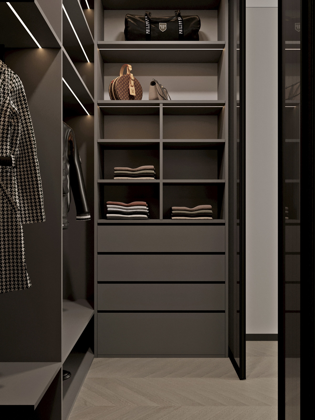 Интерьер в ЖК "Западный порт"