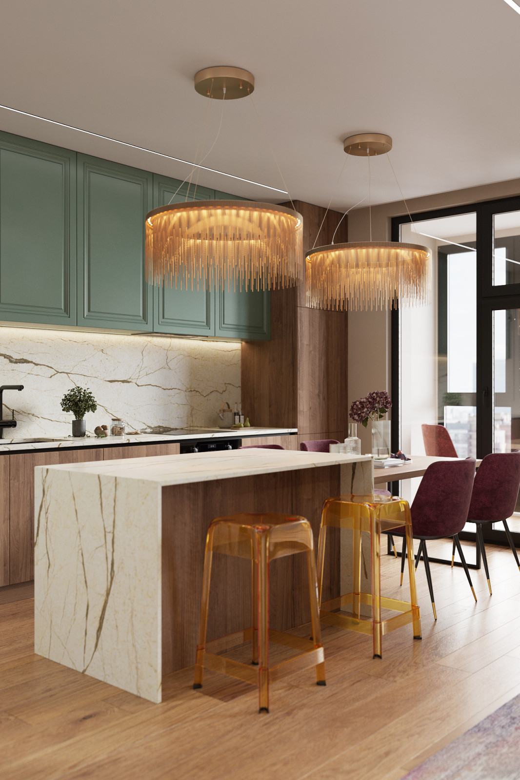 Квартира для молодой семьи 73 м кв.