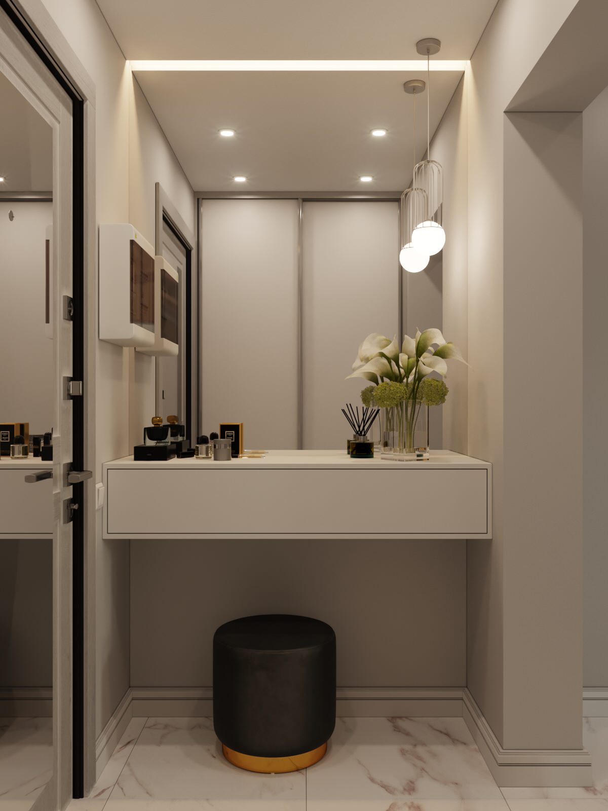 Дизайн-проект 1 комнотной квартиры