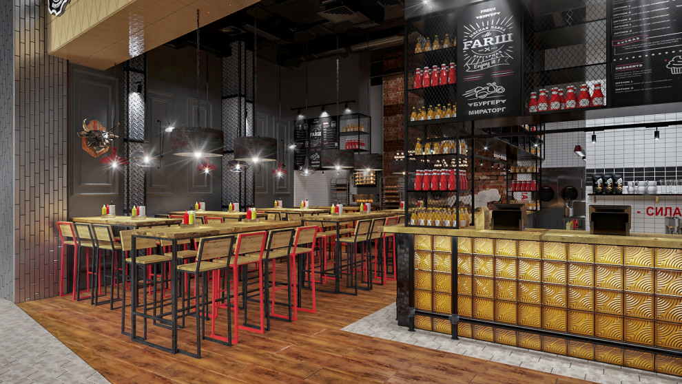 Строительство кафе "Фарш"