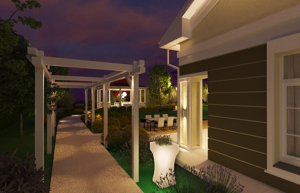 Освещение загородного дома