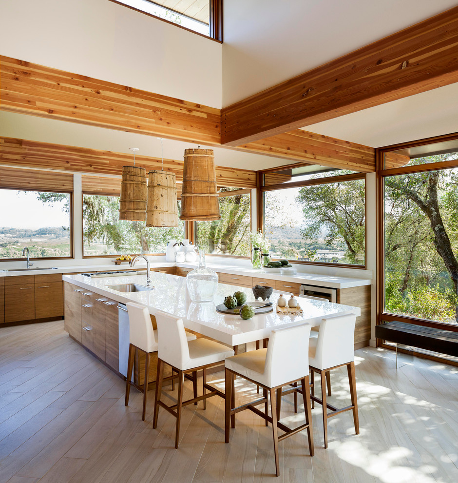 Inspiration for a modern kitchen remodel in San Francisco