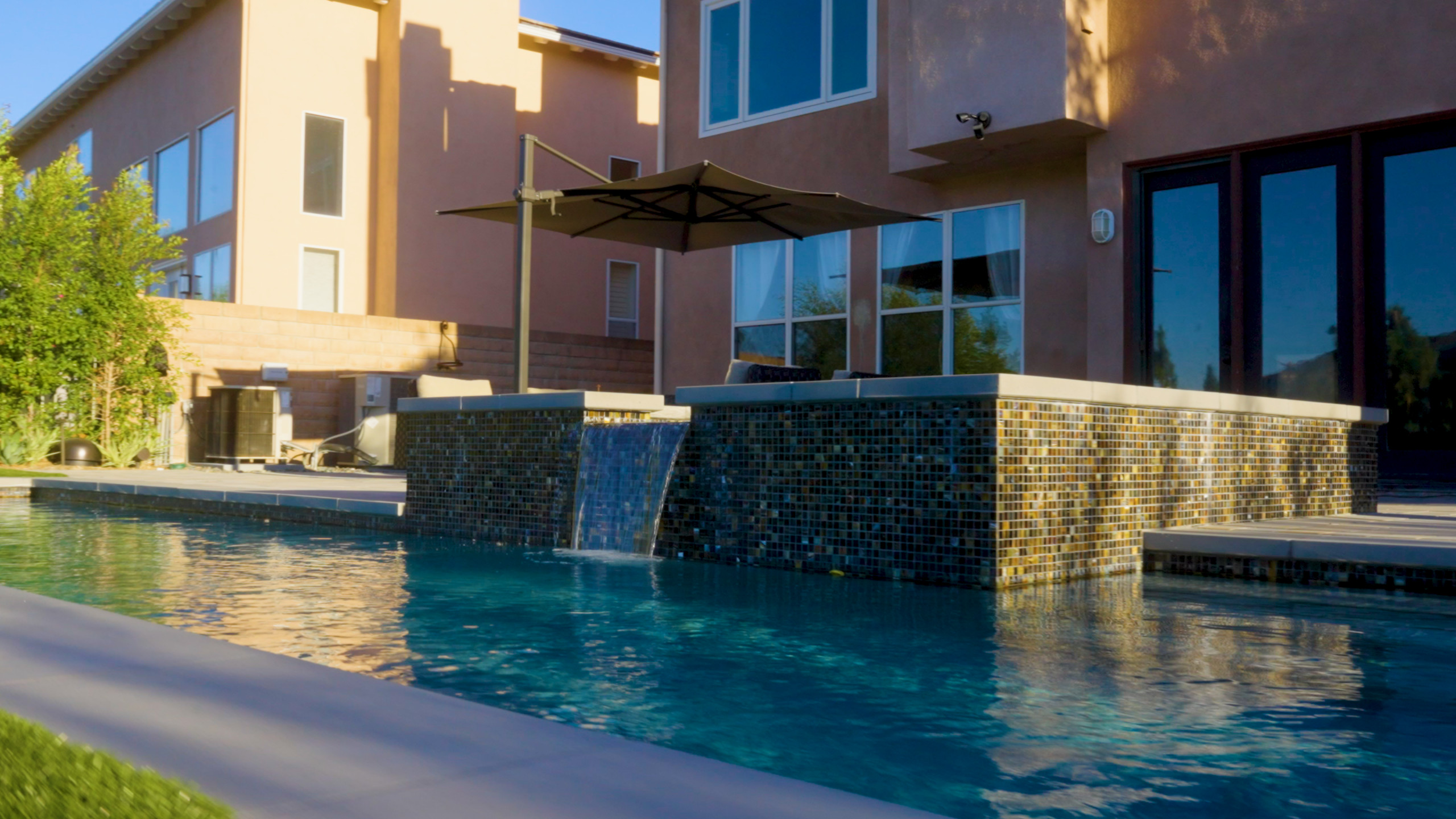 Pool, Spa, & Firepit Transformation