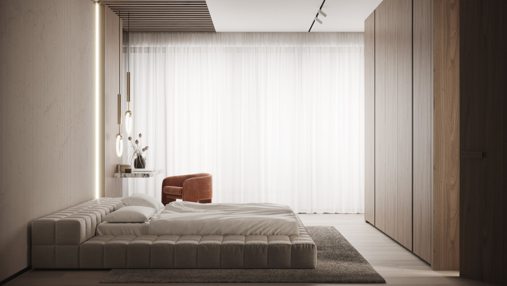 Modern megalopolis apartment