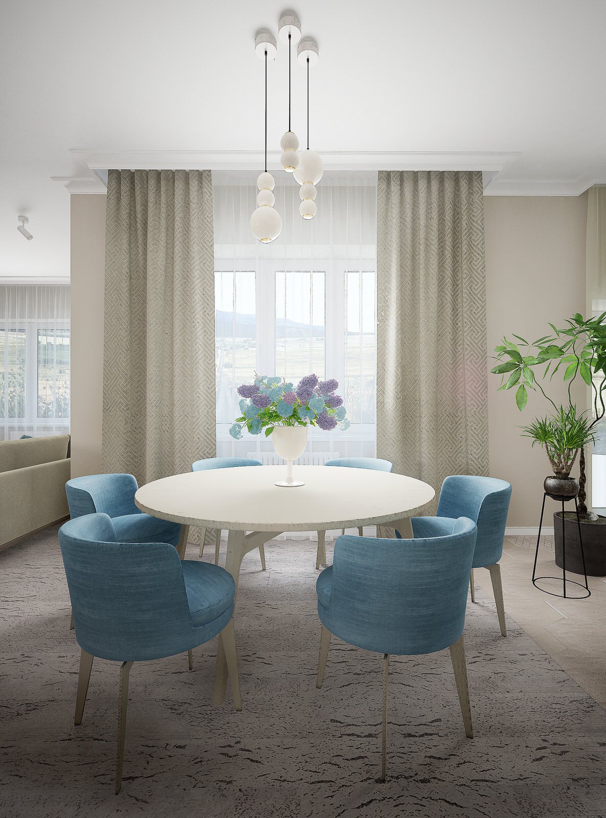 Интерьер загородного дома