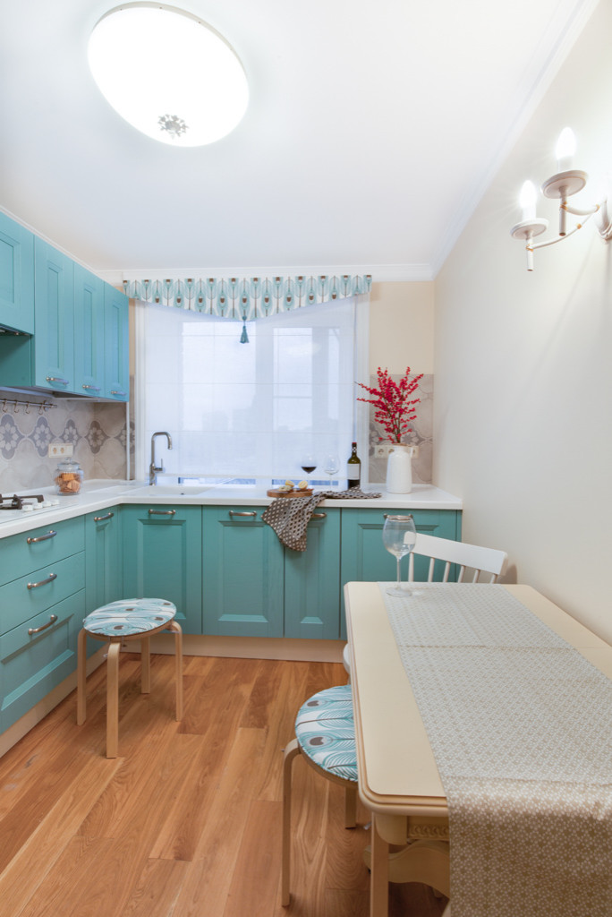 Голубая кухня