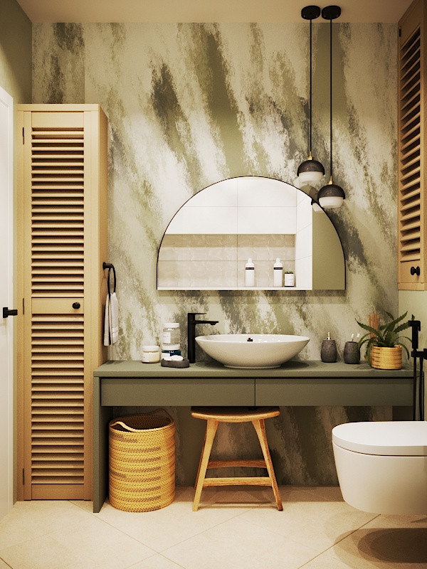 Ванная в мастер-спальне