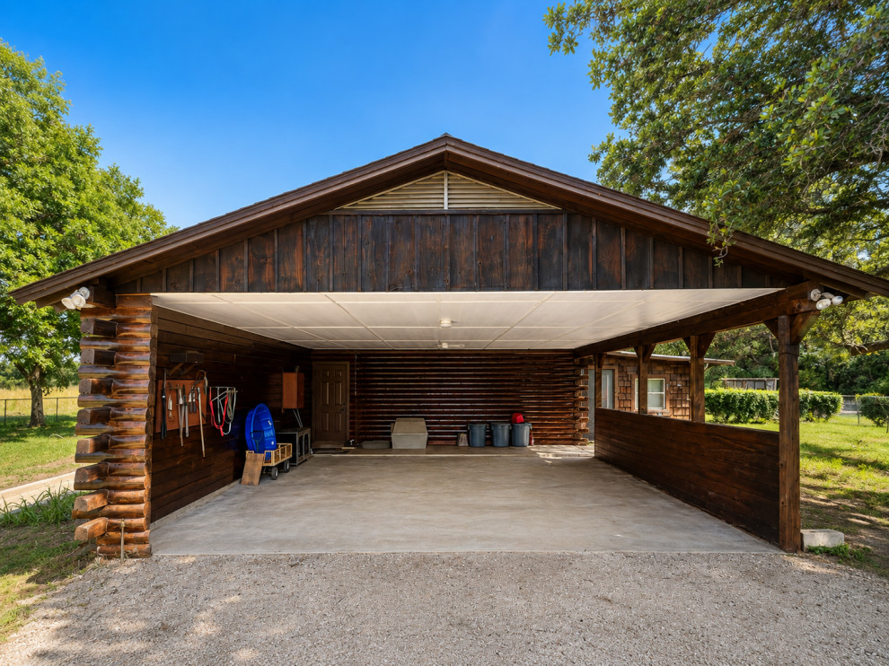Log Home Exterior Transformation