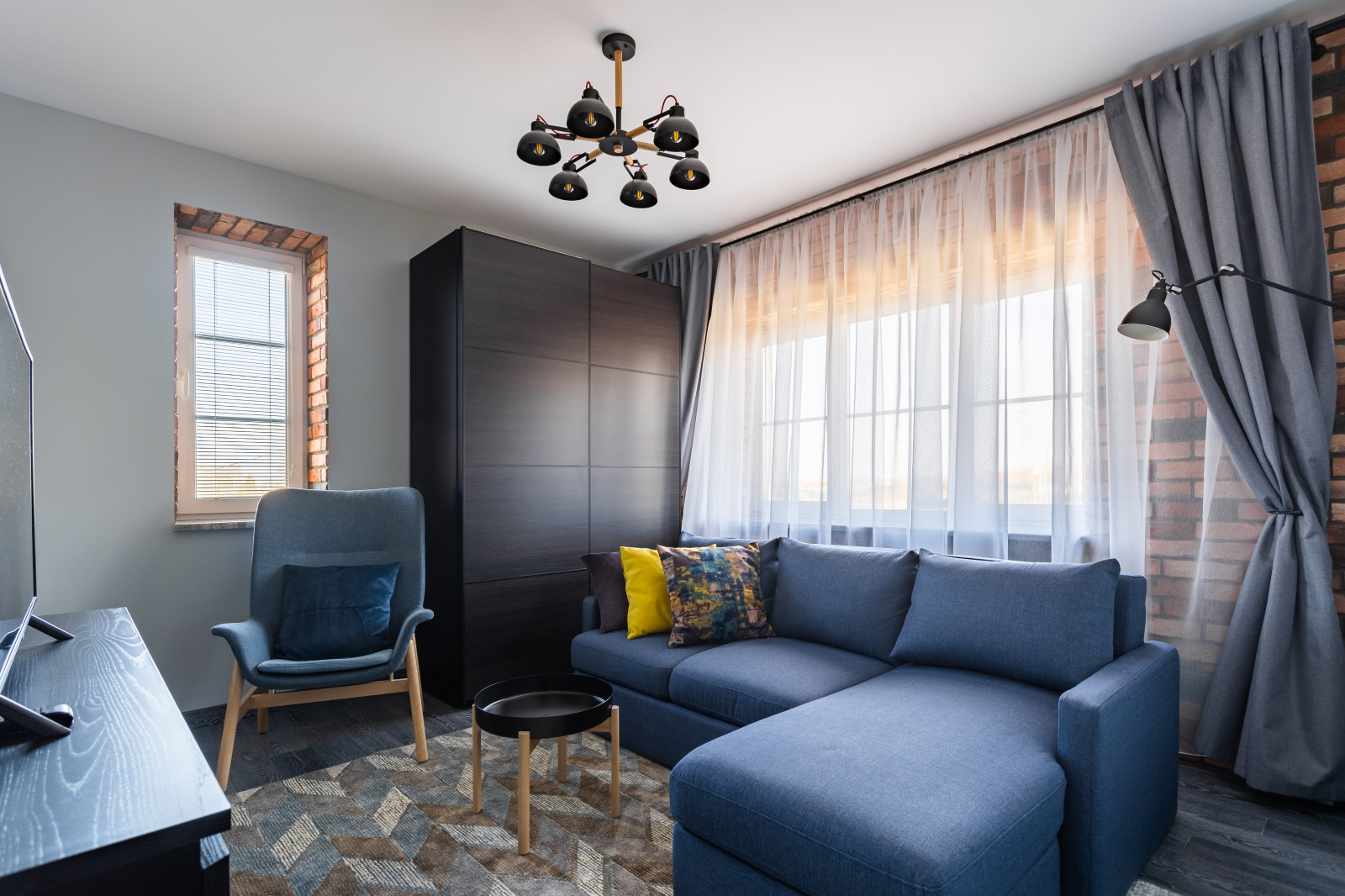 Лофт в Подмосковье в загородном доме