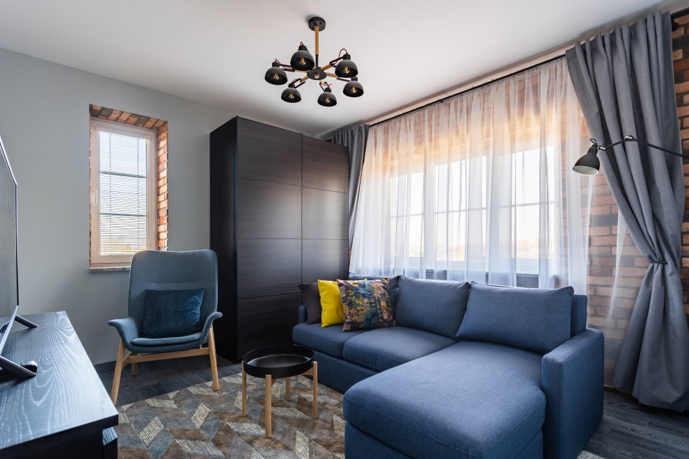 Лофт в Подмосковье в загородном доме