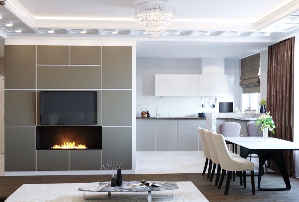 Дизайн интерьера в ЖК "Солнечный олимп", Воронеж