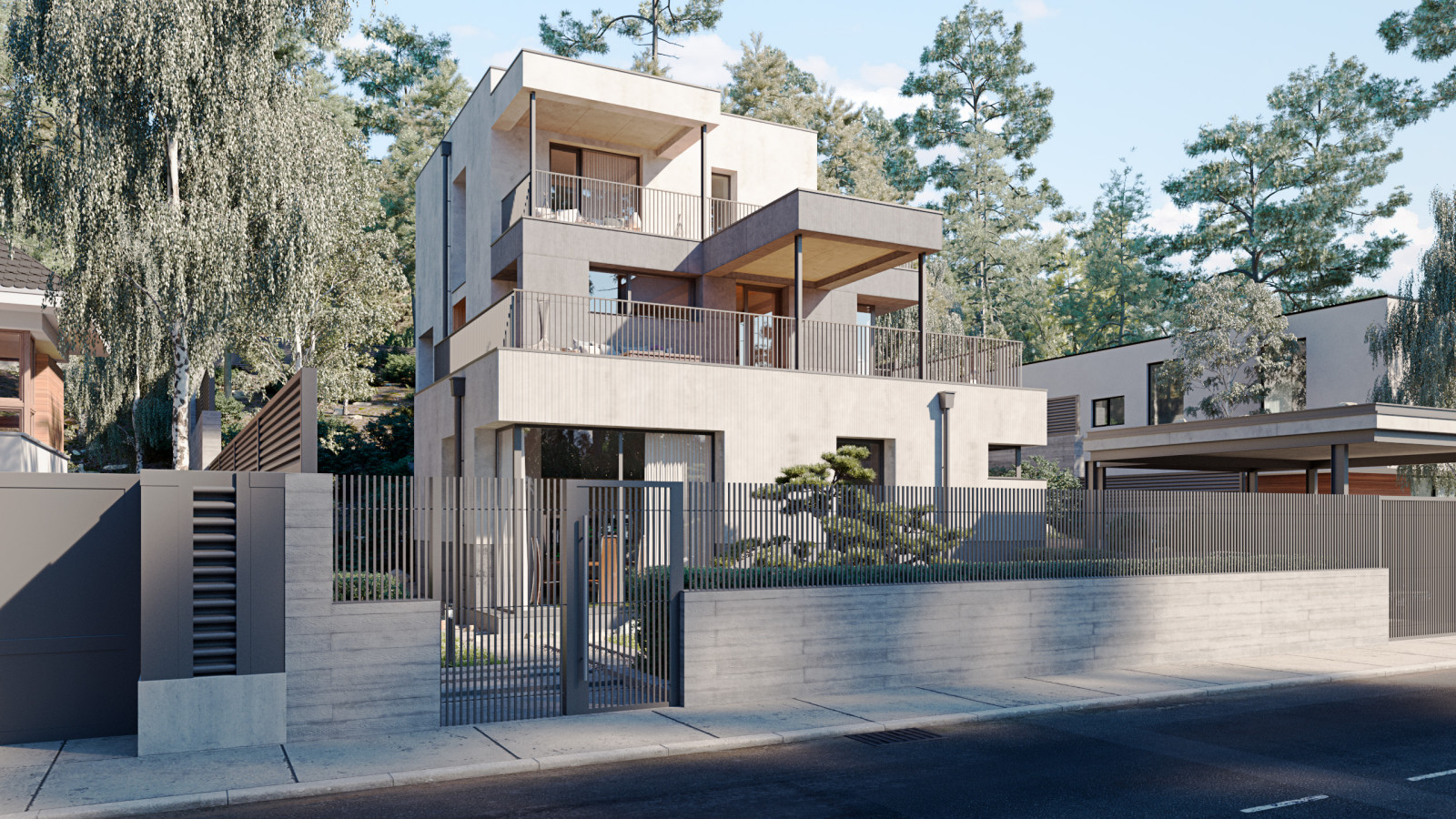 Дом в деревне Порошкино