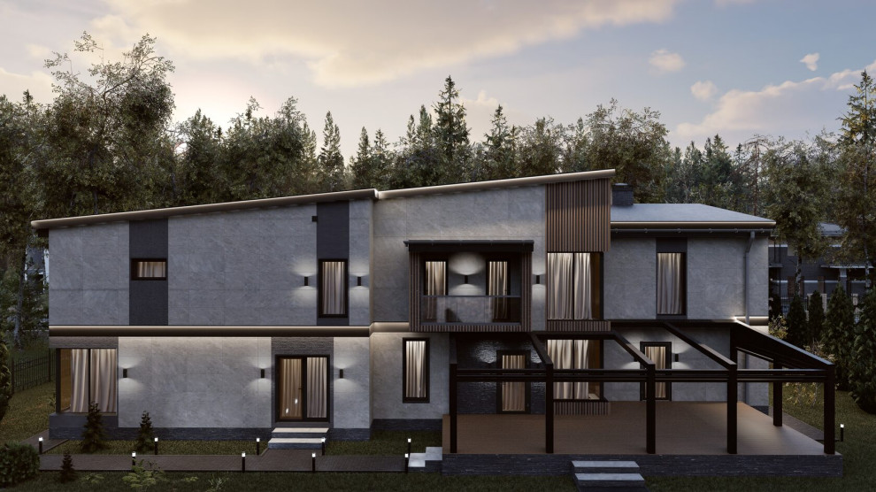 Визуализация дома КП "Монтевиль"