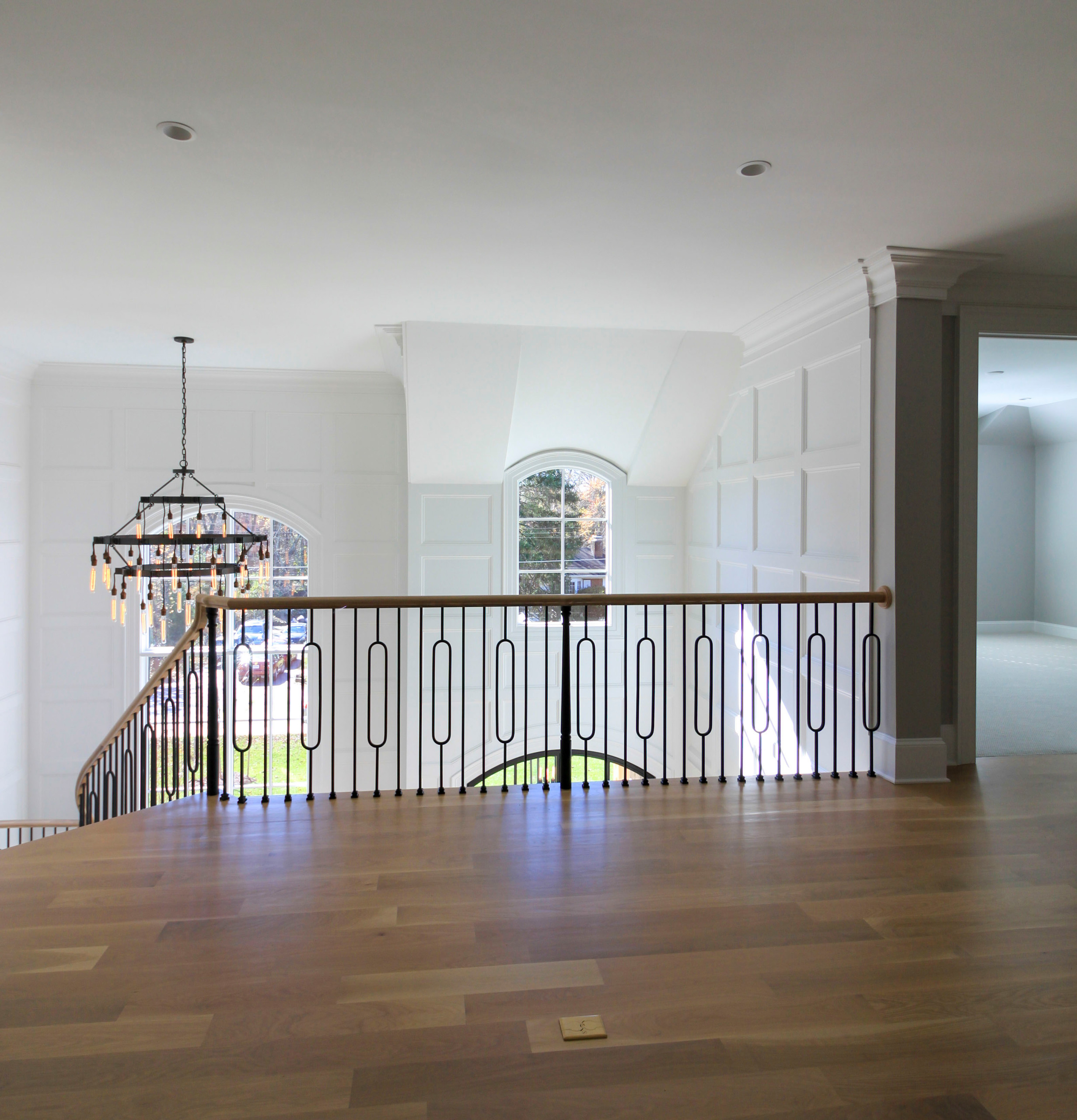 95_Remarkable and elegant floating elliptical staircase, McLean, VA 22101
