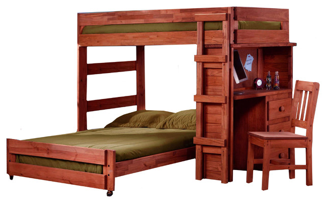 Rush River Extra Long Twin over Full Student Loft Bed ...