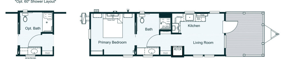 Tiny Home - Clayton Park Models - The Blue Springs