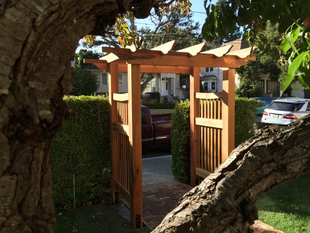 Reclaimed Cedar Pergola 