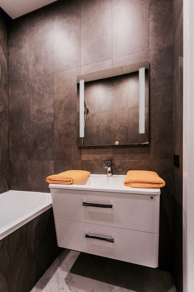 Интерьер ванной комнаты, Сочи