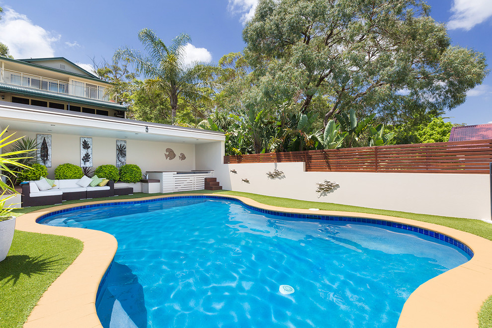Traditional pool in Sydney.