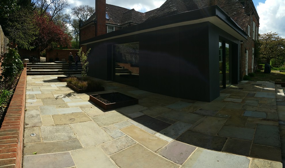 Church Farm House, Twyford - Side extension with glass link & house renovation