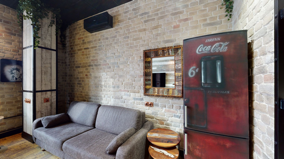 3D тур (оборудование и технология Matterport) по апартаментам  в стиле лофт