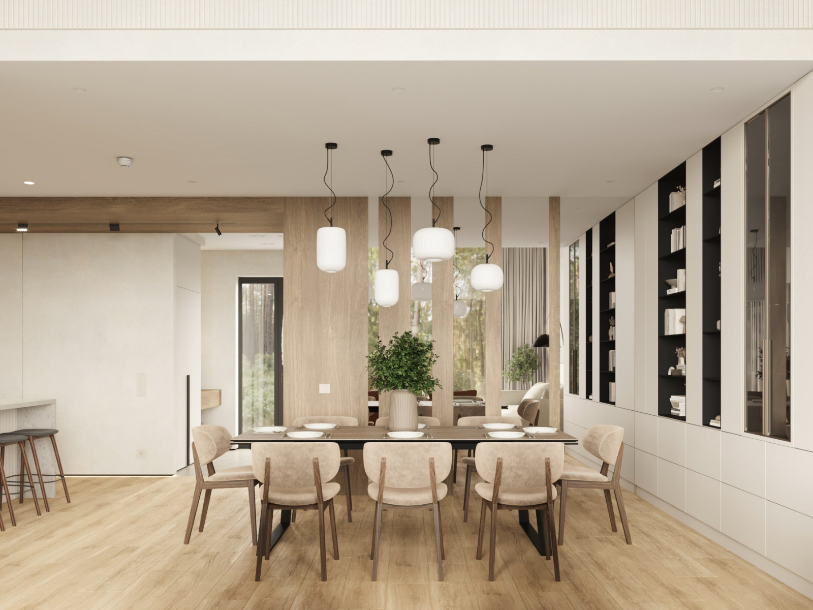 Интерьер дома хаусверк 150