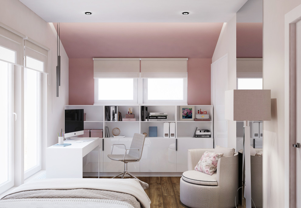 Современный двухэтажный жилой дом в Колтушах 130м2