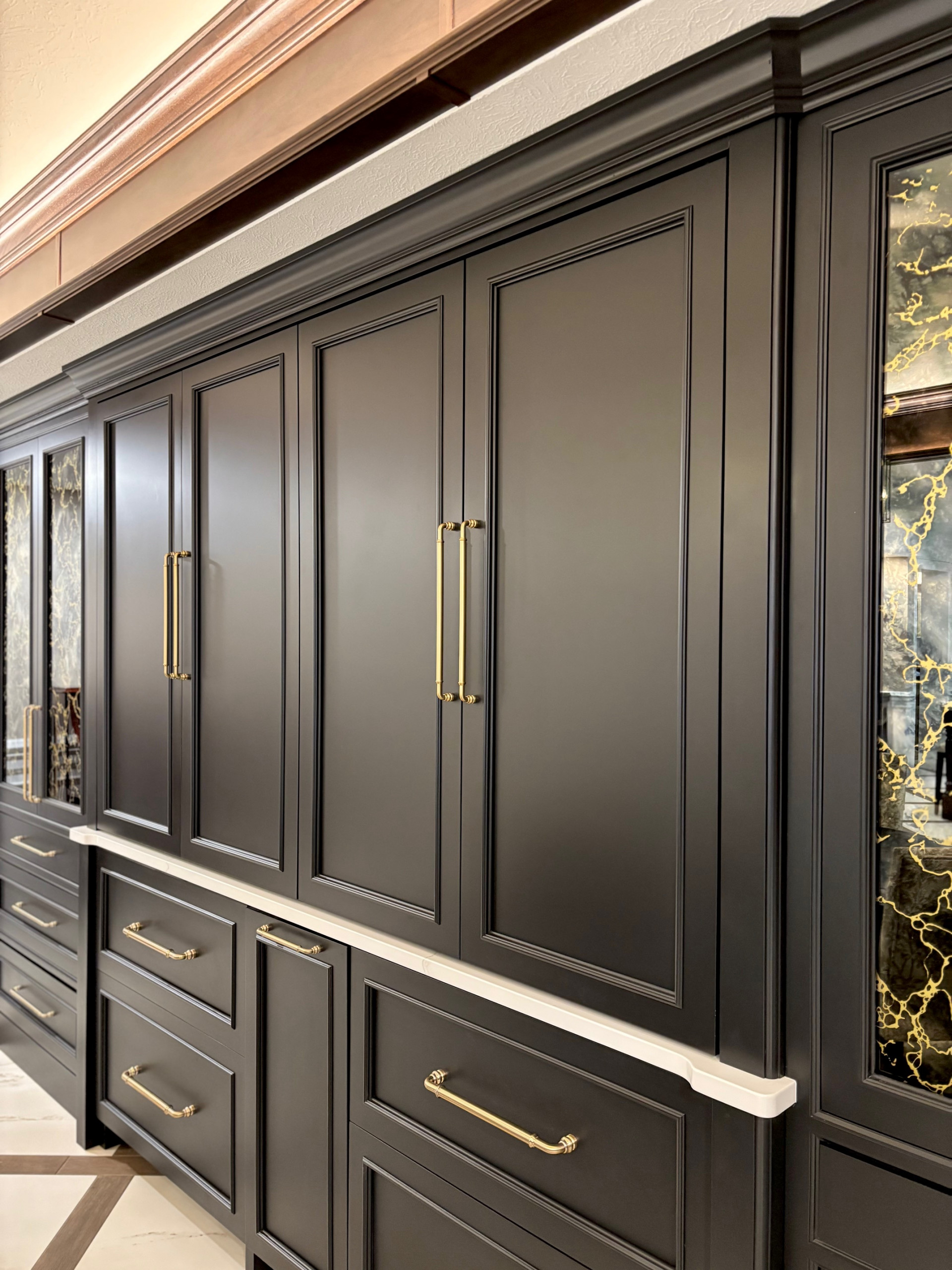 A Luxe and Timeless Lower-Level for Entertaining