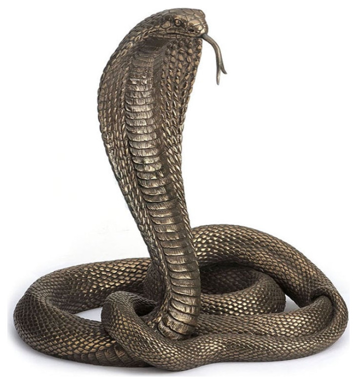 King Cobra Statue by Veronese Design - Contemporary - Decorative ...