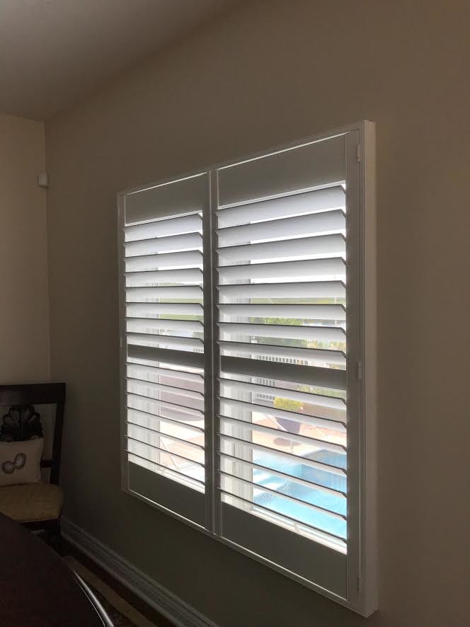 Plantation Shutter installation